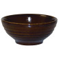 Bols à soupe Churchill Bit on the Side Brown 102mm (Lot de 12)