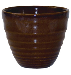 Pots à frites Churchill Bit on the Side Brown 284ml (Lot de 12)