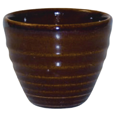 Pots à sauce Churchill Bit on the Side Brown 114ml (Lot de 12)