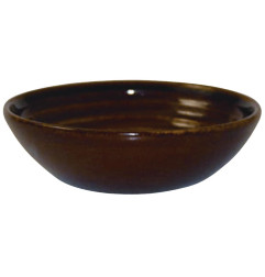Pots à sauce Churchill Bit on the Side Brown 113mm (Lot de 12)