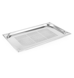Bac inox perforé robuste Vogue GN 1/1 20mm