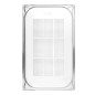Bac inox perforé robuste Vogue GN 1/1 20mm