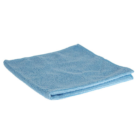 Chiffons microfibres Jantex bleus (Lot de 5)