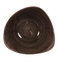 Bols triangulaires Churchill Stonecast Patina Black 235mm (Lot de 12)