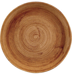 Assiettes rondes Churchill Stonecast Patina Vintage Copper 288mm (Lot de 12)