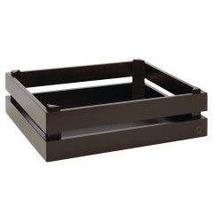 Caisse pour buffet Superbox APS noire GN 1/2