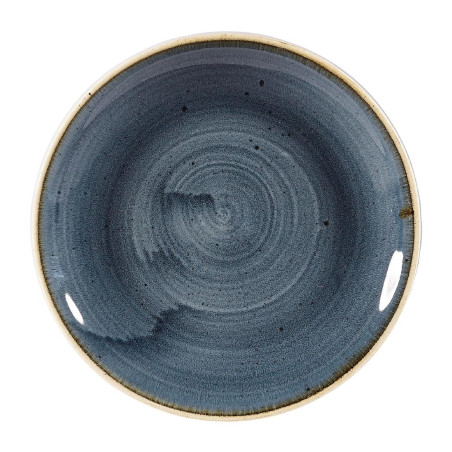 Assiettes rondes Churchill Stonecast Blueberry 165mm (Lot de 12)