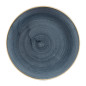 Assiettes coupes rondes Churchill Stonecast Blueberry 248mm (Lot de 12)