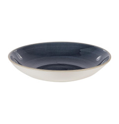 Assiettes coupe ronde Churchill Stonecast Blueberry 182mm (Lot de 12)