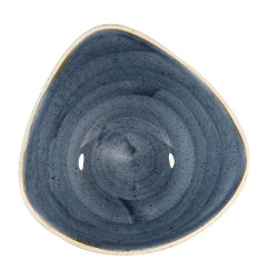 Bols triangulaires Churchill Stonecast Blueberry 235mm (Lot de 12)