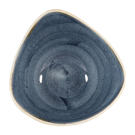 Bols triangulaires Churchill Stonecast Blueberry 235mm (Lot de 12)
