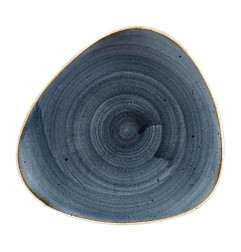 Assiettes triangulaires Churchill Stonecast Blueberry 192mm (Lot de 12)