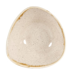 Bols triangulaires Churchill Stonecast Nutmeg Cream 153mm (Lot de 12)