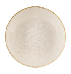 Assiettes coupes rondes Churchill Stonecast Nutmeg Cream 310mm (Lot de 6)