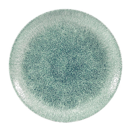 Assiettes coupe ronde Churchill Studio Prints Raku Jade Green 182mm (Lot de 12)