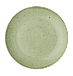 Assiettes avec rebord Churchill Stonecast Sage Green 165mm (Lot de 12)