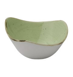 Bols triangulaires Churchill Stonecast Sage Green 153mm (Lot de 12)