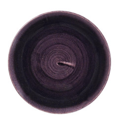 Assiettes rondes Churchill Stonecast Patina Purple 165mm (Lot de 12)