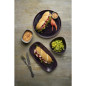 Assiettes rondes Churchill Stonecast Patina Purple 165mm (Lot de 12)