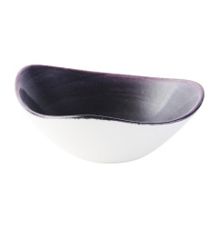 Bols triangulaires Churchill Stonecast Patina Purple 235mm (Lot de 12)