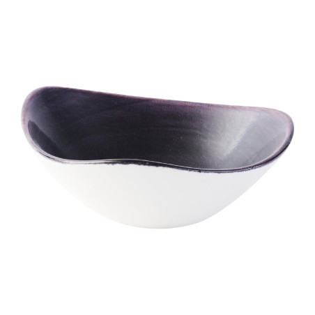 Bols triangulaires Churchill Stonecast Patina Purple 185mm (Lot de 12)
