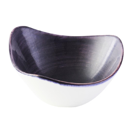Bols triangulaires Churchill Stonecast Patina Purple 153mm (Lot de 12)