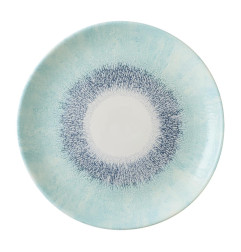 Assiettes rondes Churchill Studio Prints Fusion Blue 288mm (Lot de 12)