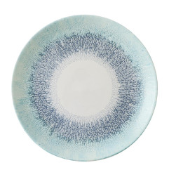 Assiettes rondes Churchill Studio Prints Fusion Blue 217mm (Lot de 12)