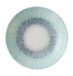 Assiettes coupe ronde Churchill Studio Prints Fusion Blue 248mm (Lot de 12)