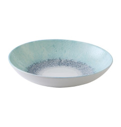 Assiettes coupe ronde Churchill Studio Prints Fusion Blue 248mm (Lot de 12)