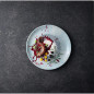 Assiettes coupe ronde Churchill Studio Prints Fusion Blue 248mm (Lot de 12)