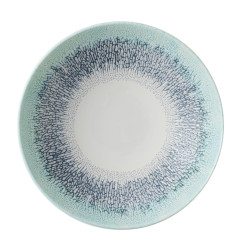 Assiettes coupes rondes Churchill Studio Prints Fusion Blue 182mm (Lot de 12)