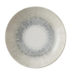 Assiettes coupes rondes Churchill Studio Prints Fusion Grey 248mm (Lot de 12)