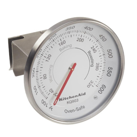 Thermomètre de four à cadran KitchenAid Global noir 7,62cm