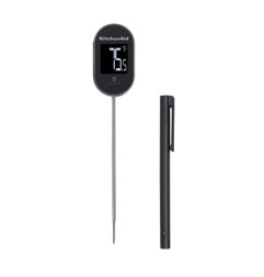 Thermomètre numérique pivotant KitchenAid Global noir