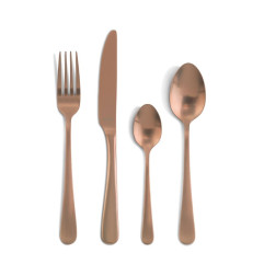 Cuillères à café moyennes Amefa Blush cuivre (lot de 12)