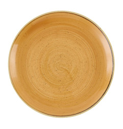 Assiettes avec rebord Churchill Stonecast Tangerine 288mm (Lot de 12)