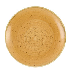 Assiettes avec rebord Churchill Stonecast Tangerine 165mm (Lot de 12)