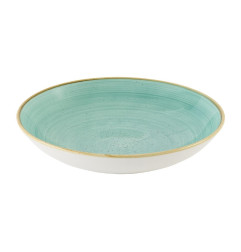Assiettes coupes rondes Churchill Stonecast Mint 248mm (Lot de 12)
