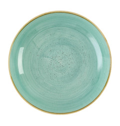Assiettes coupes rondes Churchill Stonecast Mint 182mm (Lot de 12)