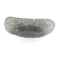 Bols triangulaires Churchill Studio Prints Kintsugi Quartz Black 235mm (Lot de 12)