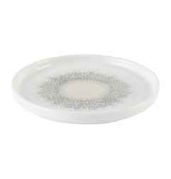 Assiettes avec rebord Churchill Studio Prints Fusion Agate Grey 260mm (Lot de 6)