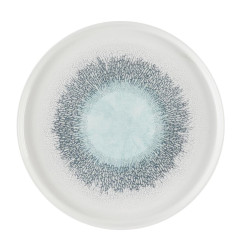 Assiettes avec rebord Churchill Studio Prints Fusion Aquamarine 260mm (Lot de 6)