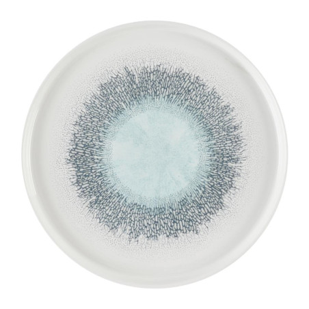 Assiettes avec rebord Churchill Studio Prints Fusion Aquamarine 260mm (Lot de 6)