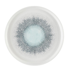 Assiettes avec rebord Churchill Studio Prints Fusion Aquamarine 210mm (Lot de 6)