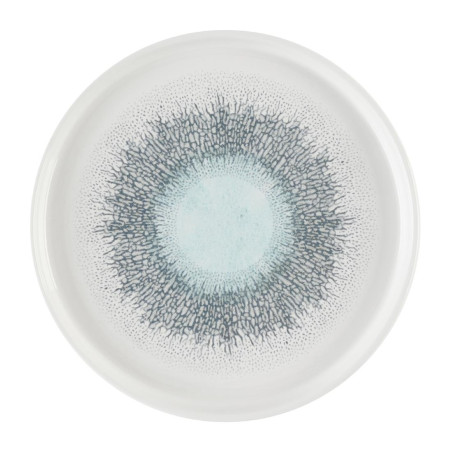 Assiettes avec rebord Churchill Studio Prints Fusion Aquamarine 210mm (Lot de 6)