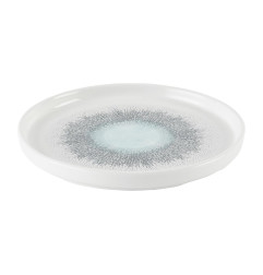 Assiettes avec rebord Churchill Studio Prints Fusion Aquamarine 210mm (Lot de 6)