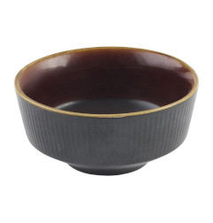 Bols à soupe Churchill Nourish Tokyo Black Kochi 62 x 130mm (Lot de 12)