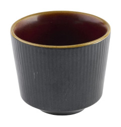 Pots à frites Churchill Nourish Tokyo Black Kochi 330ml (Lot de 12)