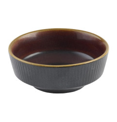Bols à soupe Churchill Nourish Tokyo Black Kochi 260ml (Lot de 12)